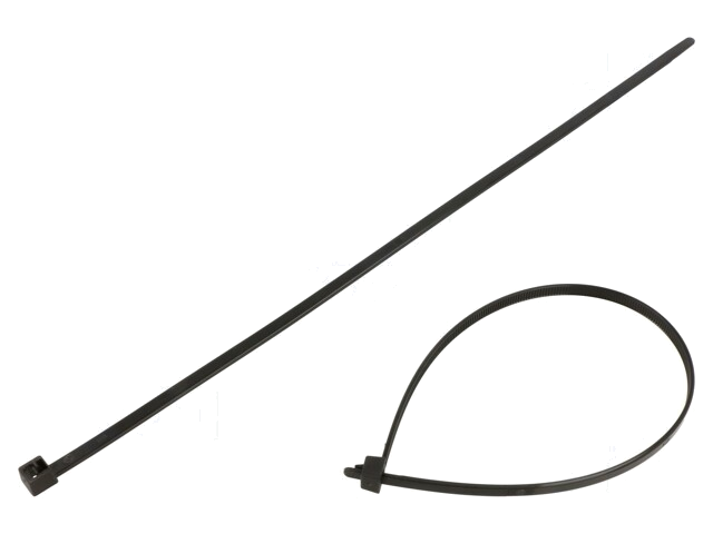 Kabelbinder; losmaakbaar; L: 300mm; W: 4,8mm; polyamide; 200N; zwart Kabelbinder; losmaakbaar; L: 300mm; W: 4,8mm; polyamide; 200N; zwart